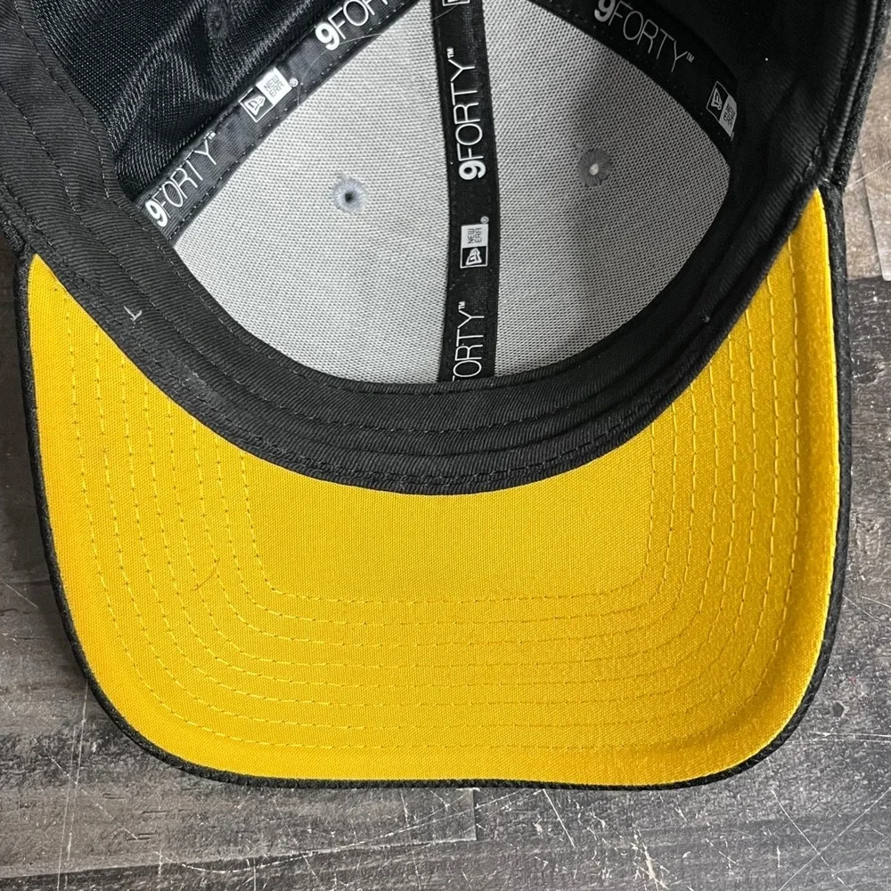 New Era Pittsburgh Pirates MLB Hat Grey Black Mesh Adjustable Baseball Cap
